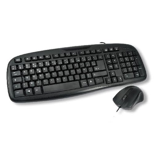 MCL Samar - Kit clavier+souris USB Noir#