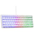 The G-LAB Keyz Hydrogen – Clavier gaming RGB filaire blanc