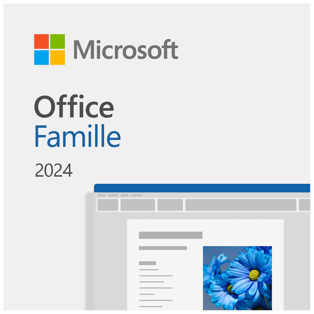 Microsoft - Office Famille/Etudiant 2024 - COEM
