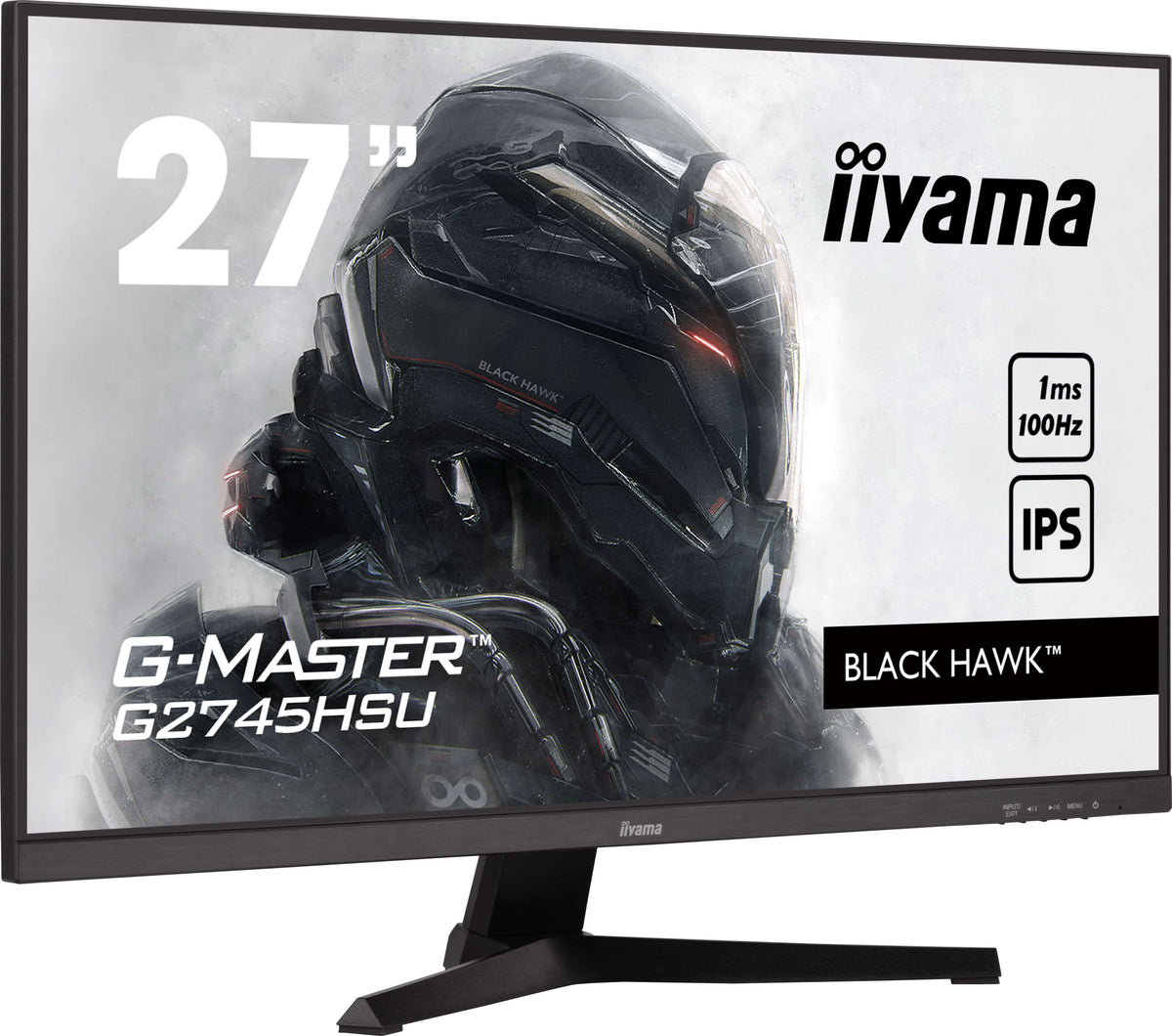 Iiyama - G2745HSU-B2 27" FHD 100Hz/1ms/IPS/AdaptiveSync