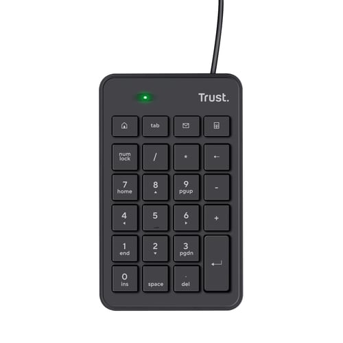 Trust - Pavé numérique filaire XALAS USB - Noir