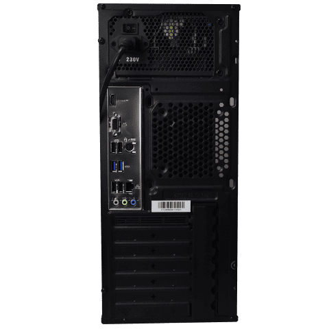 Cybertek Essential Pro – PC de bureau, Intel Core 300, 8 Go RAM, 500 Go, sans Windows