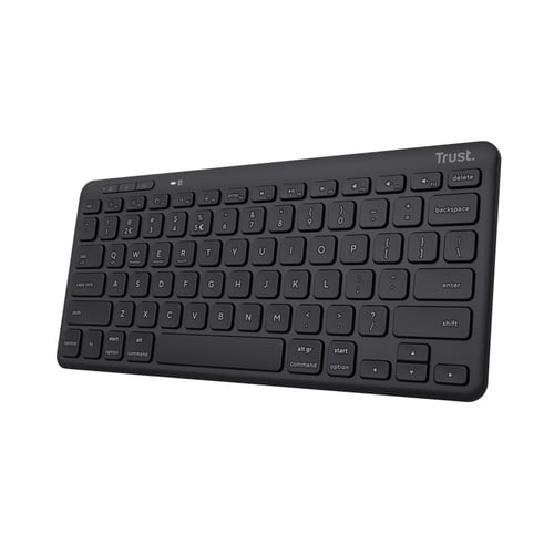 Trust Lyra – Clavier sans fil rechargeable noir
