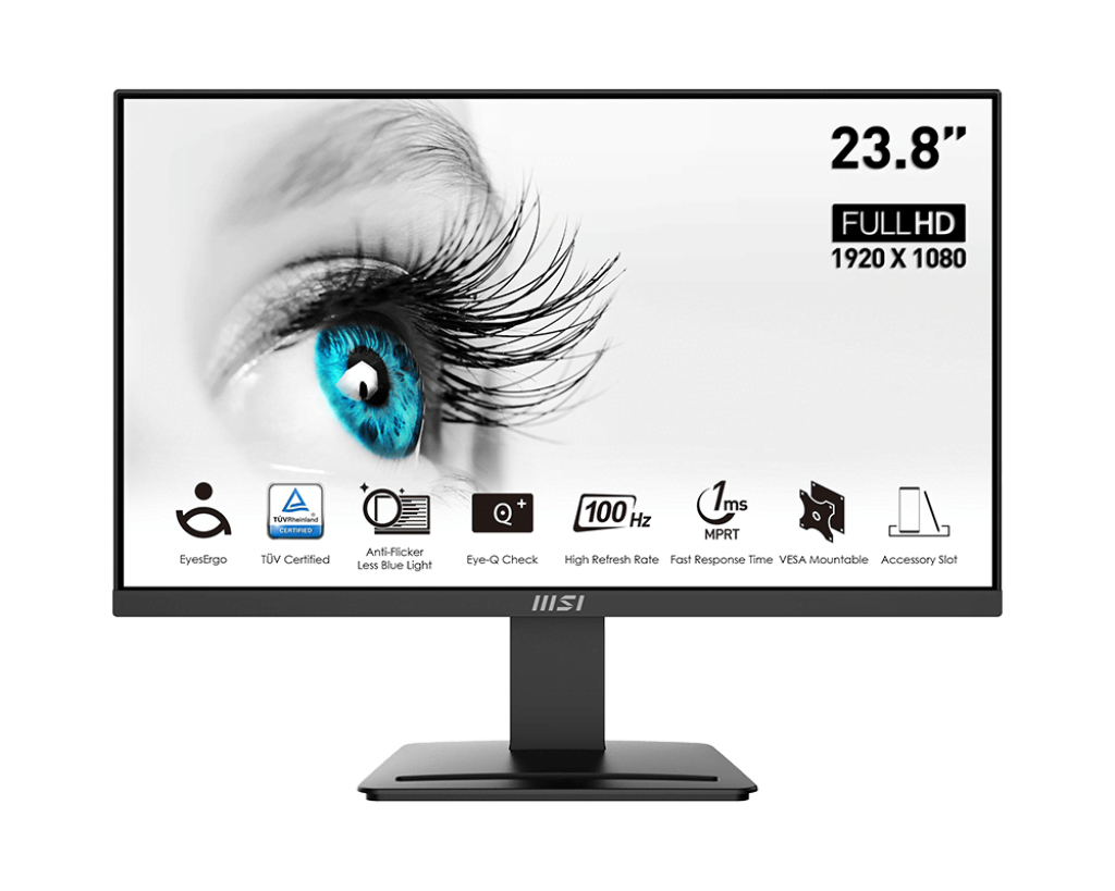 MSI - PRO MP2412 23.8" FHD/100Hz/VA/1ms/FreeSync